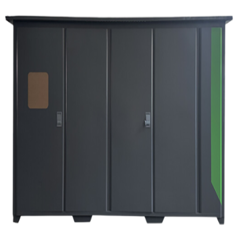 Outdoor sewage and wastewater treatment system
